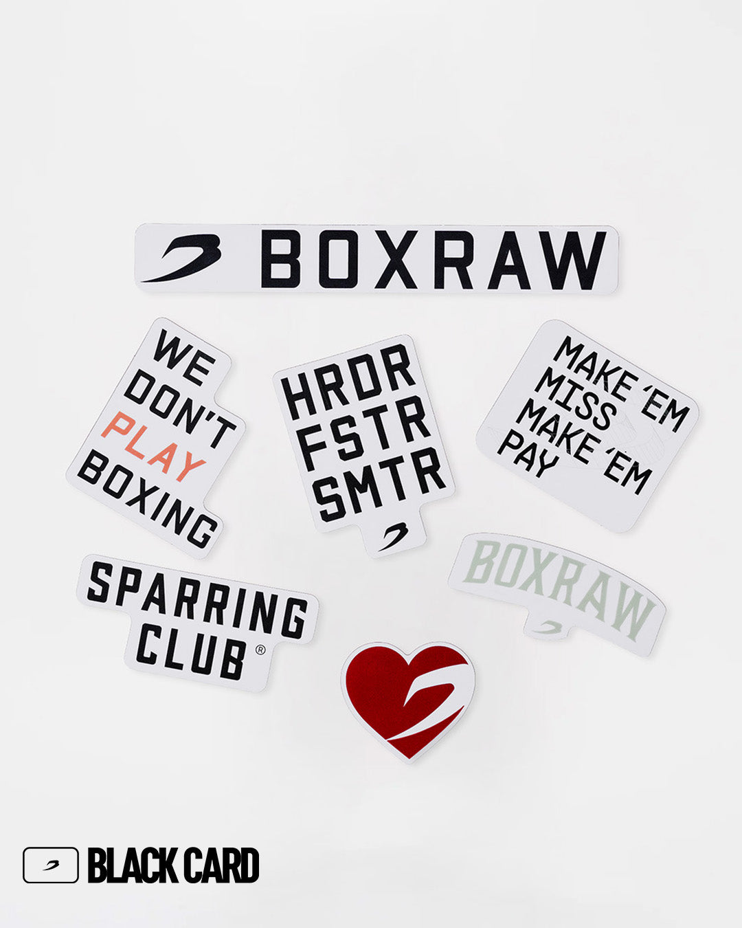 BOXRAW Sticker Pack - Mixed | BOXRAW