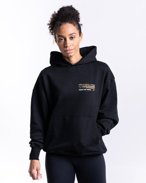 TBC x BOXRAW Oversized Hoodie - Black
