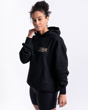 TBC x BOXRAW Oversized Hoodie - Black