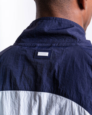 TBC x BOXRAW Track Jacket - Navy/White