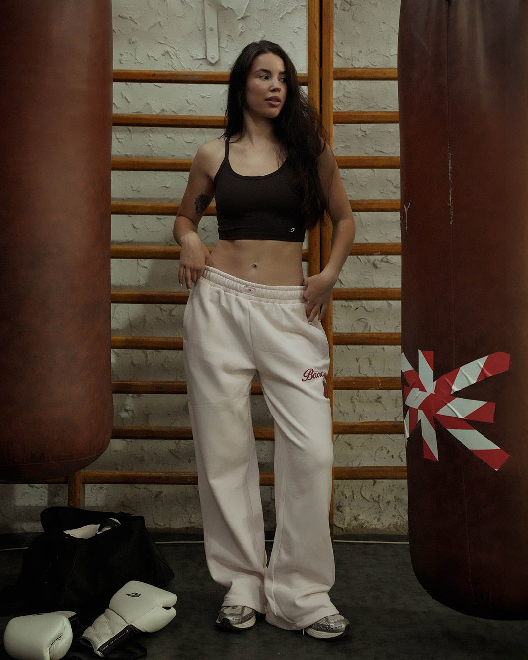 Tammy Tank Bralette - White