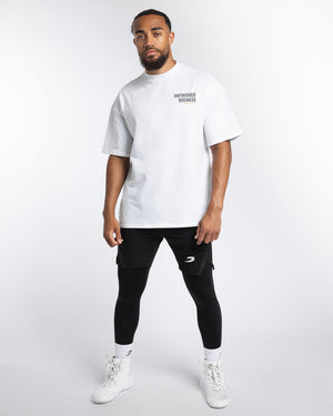 Bivol x BOXRAW Unfinished Business Oversized T-Shirt - White