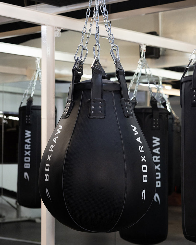 Uppercut Punch Bag Black/100lb BOXRAW