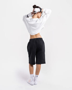 Sparring Club Sweat Shorts - Washed Black