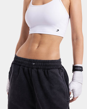 Sparring Club Sweat Shorts - Washed Black