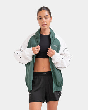 Tunero Track Jacket - Green/White