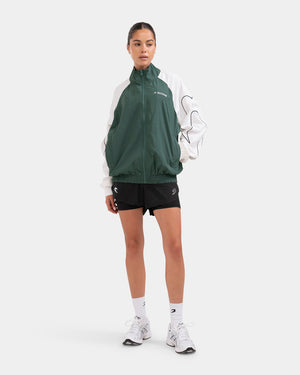 Tunero Track Jacket - Green/White