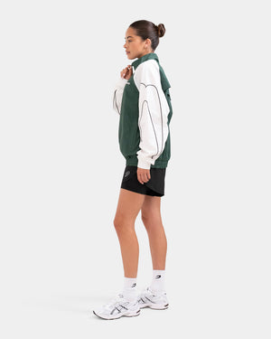 Tunero Track Jacket - Green/White