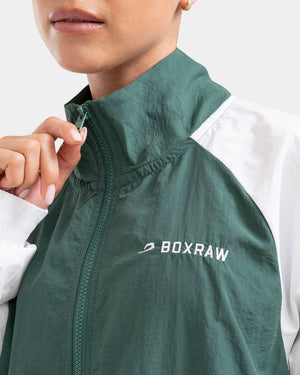 Tunero Track Jacket - Green/White