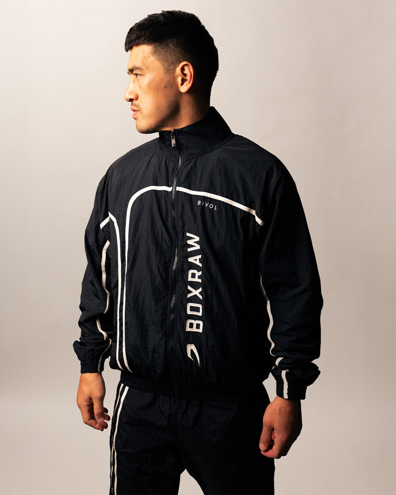 Bivol x BOXRAW Track Bottoms - Black