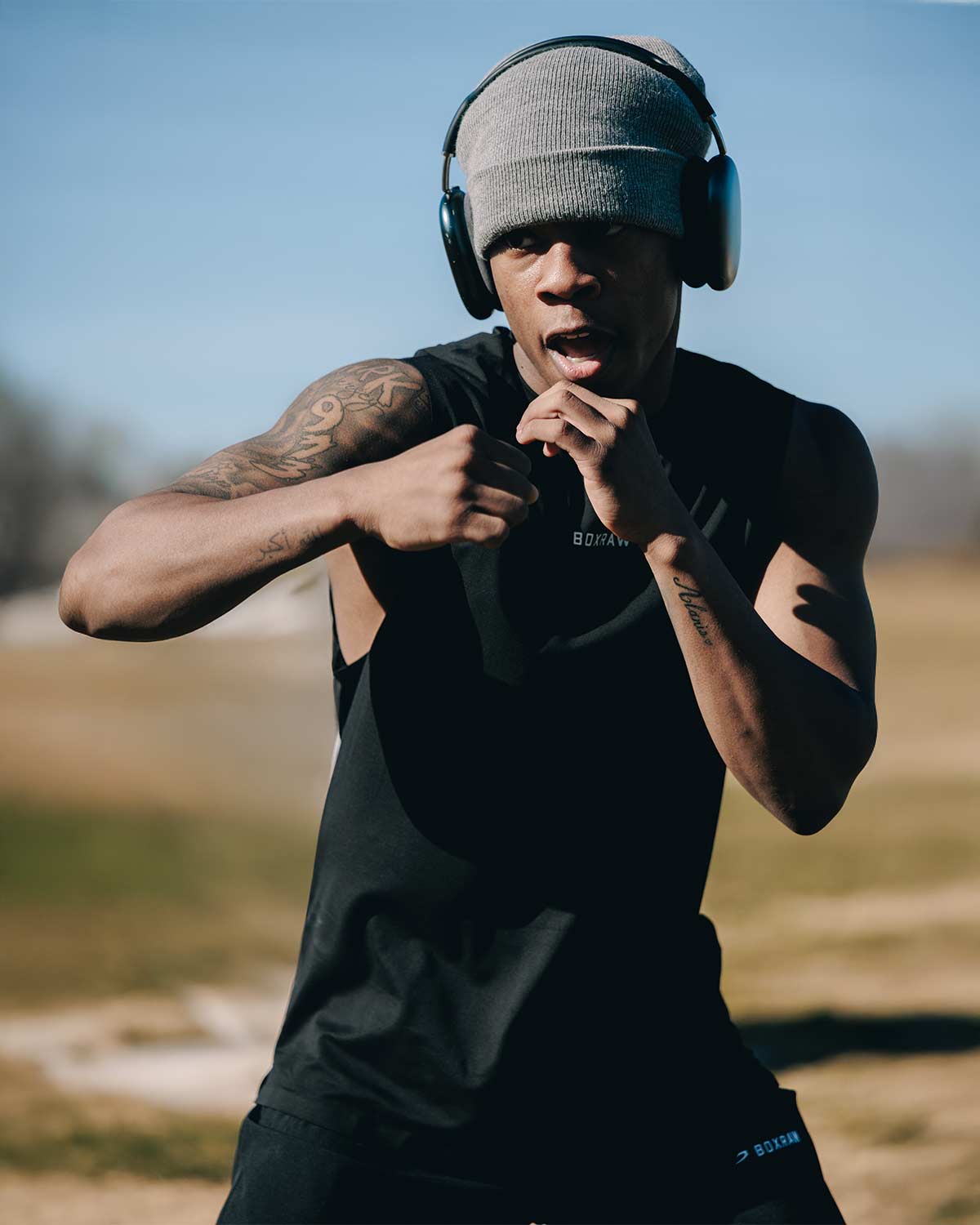 Carter Muscle Tank - Black