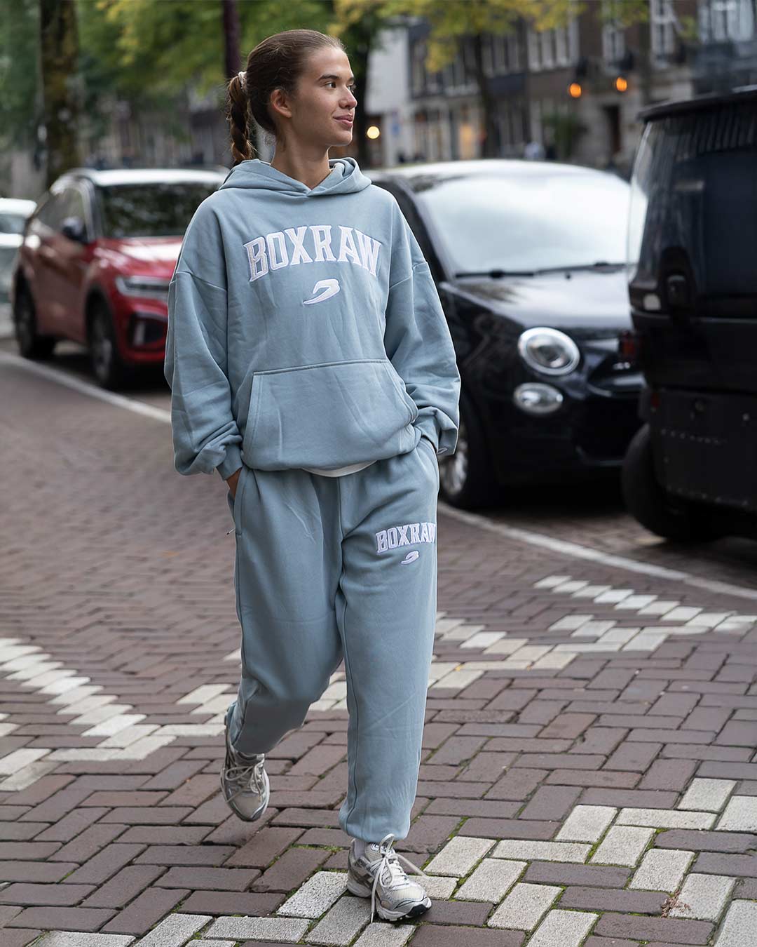 East Street Hoodie - Powder Blue