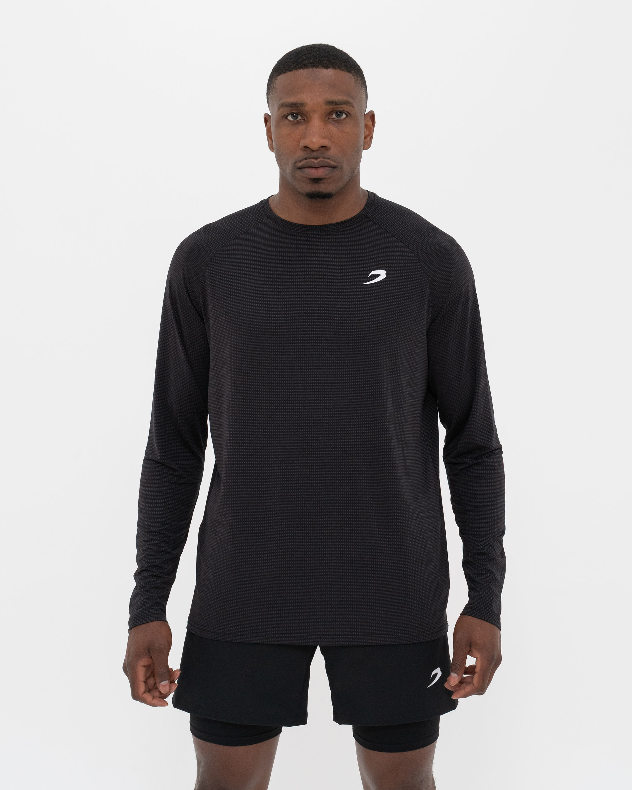 Valdes Long Sleeve T-Shirt - Black