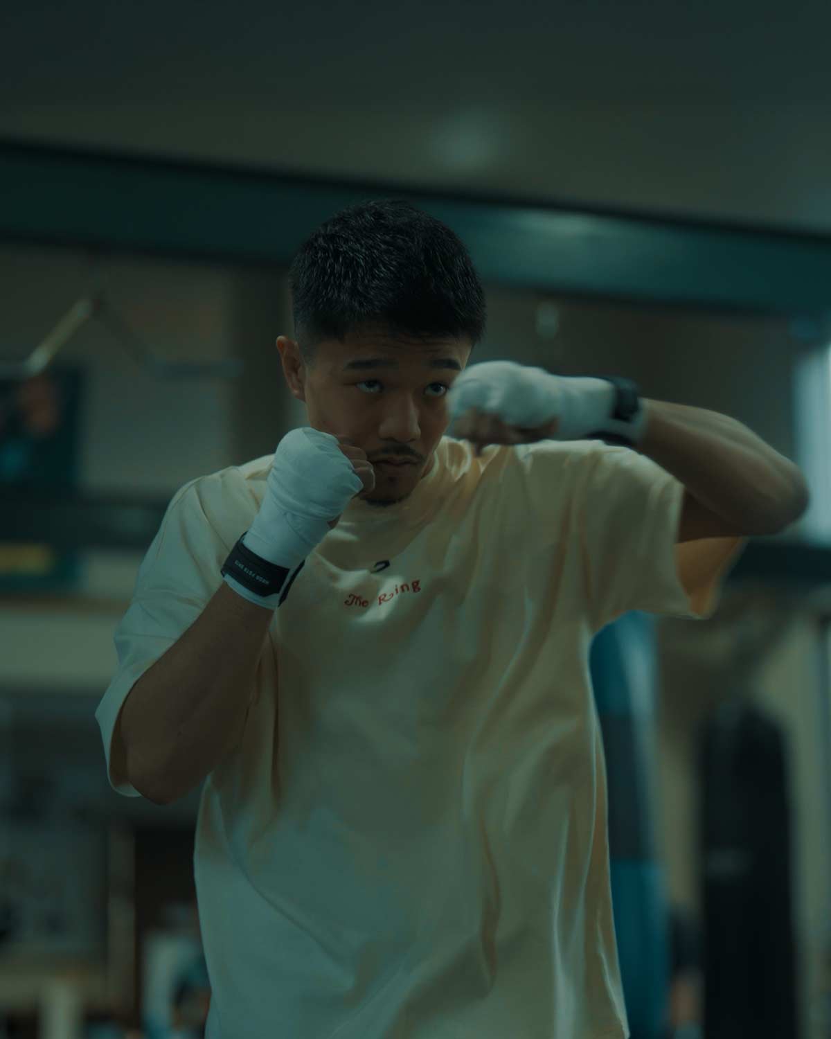 Ring x BOXRAW Oversized T-Shirt - Beige