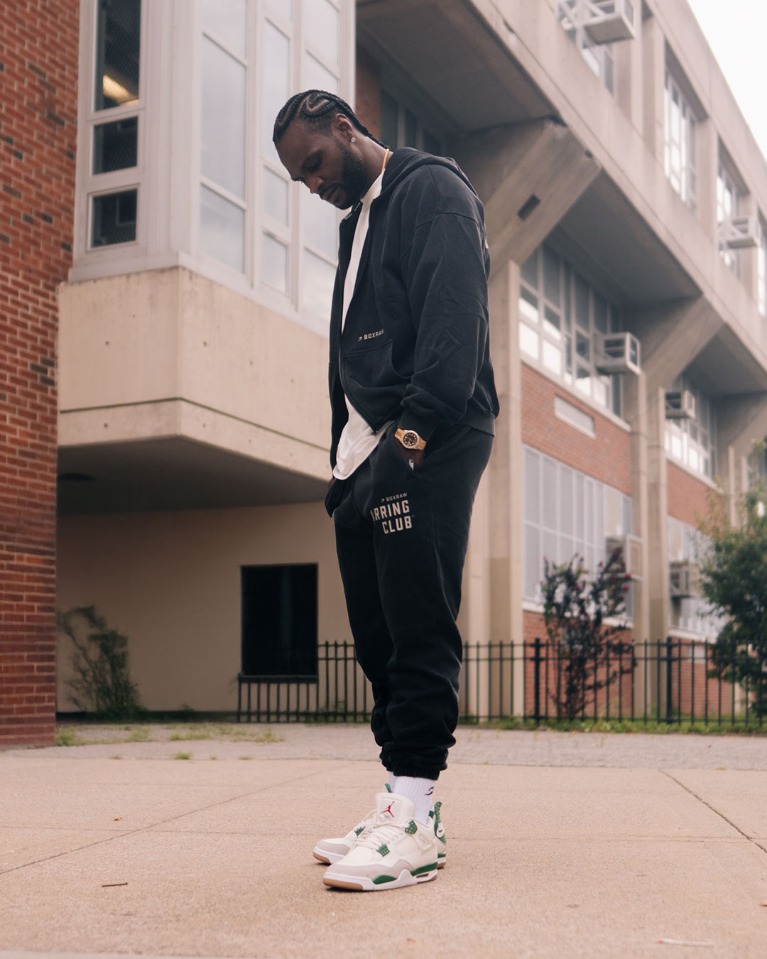 Sparring Club Bottoms - Washed Black