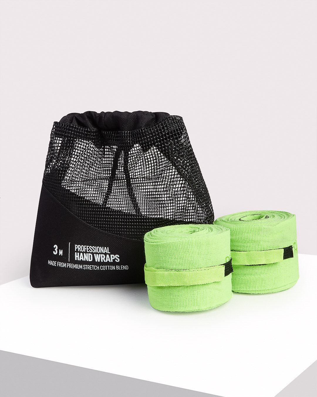 120" BOXRAW Hand Wraps - Green