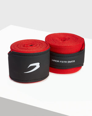 180" BOXRAW Hand Wraps - Red