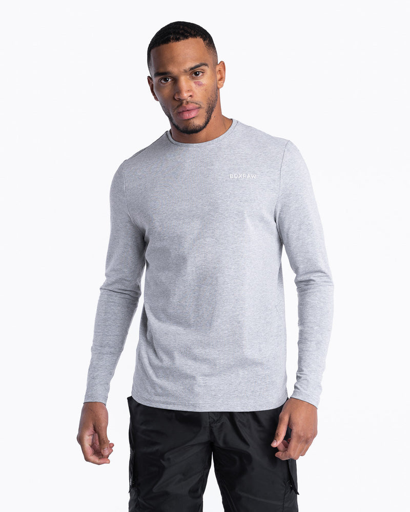 BOXRAW Long Sleeve T-Shirt - Grey
