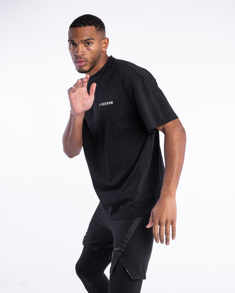 We Don't Play Boxing Oversized T-Shirt - Black | BOXRAW