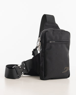 Nike Sportswear Essential Crossbody Bag Black / Black - Metallic Silve