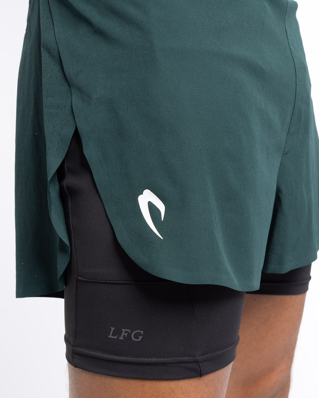 Tunero 2-in-1 Shorts - Green