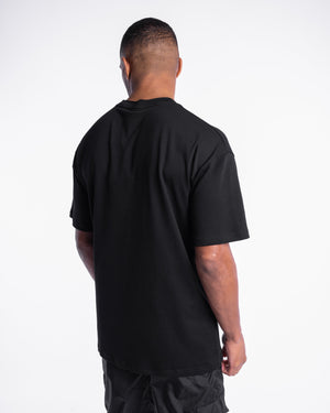 Johnson Oversized Strike T-Shirt - Black