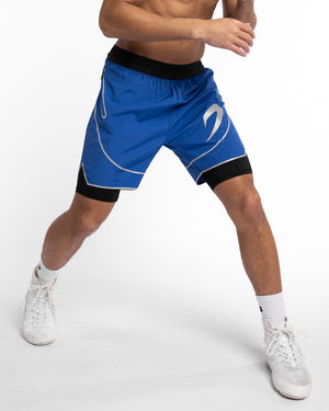 Creed III x BOXRAW Wilde 2-in-1 Shorts - Blue