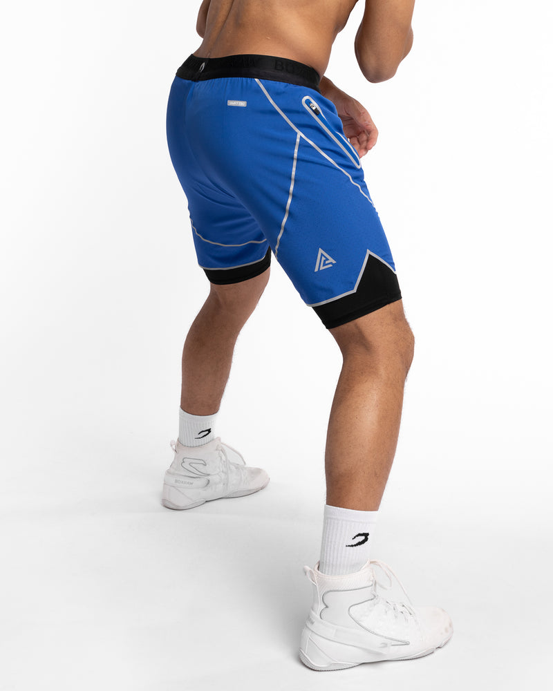 Creed III x BOXRAW Wilde 2-in-1 Shorts - Blue