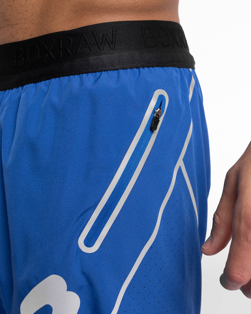 Creed III x BOXRAW Wilde 2-in-1 Shorts - Blue