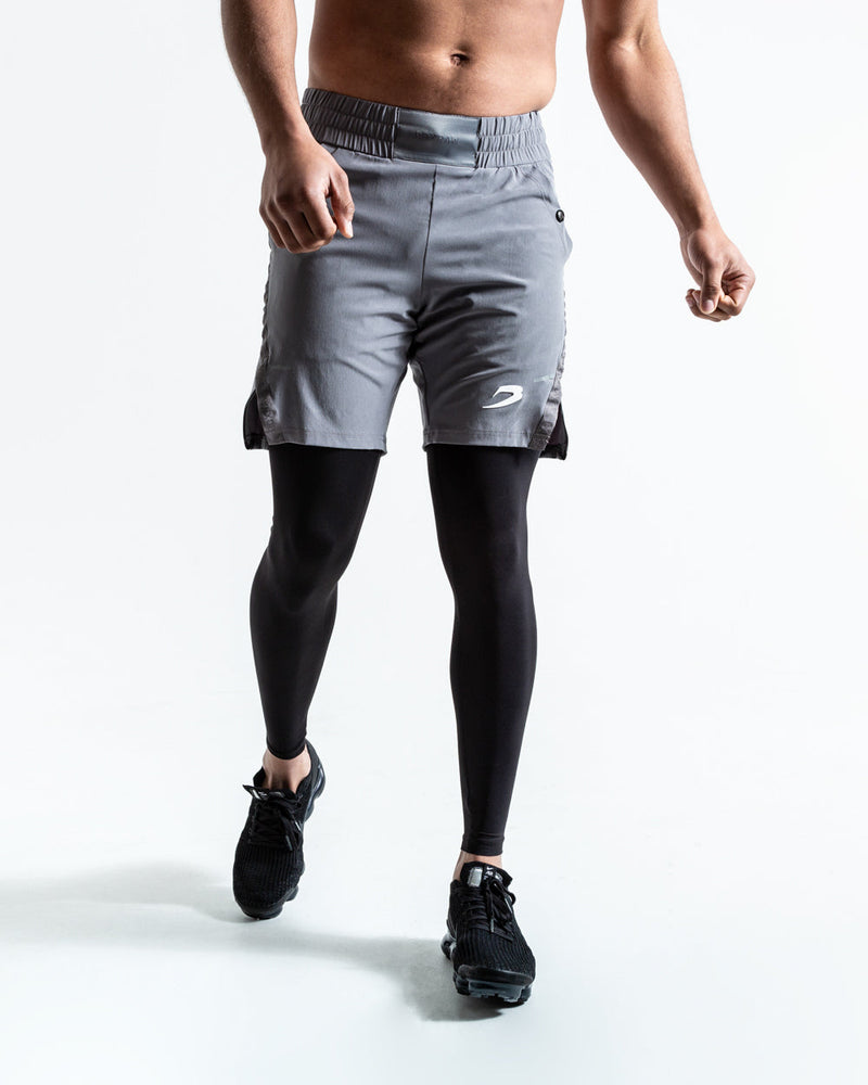 Pro Boxer Shorts Men - Black, Dark Grey