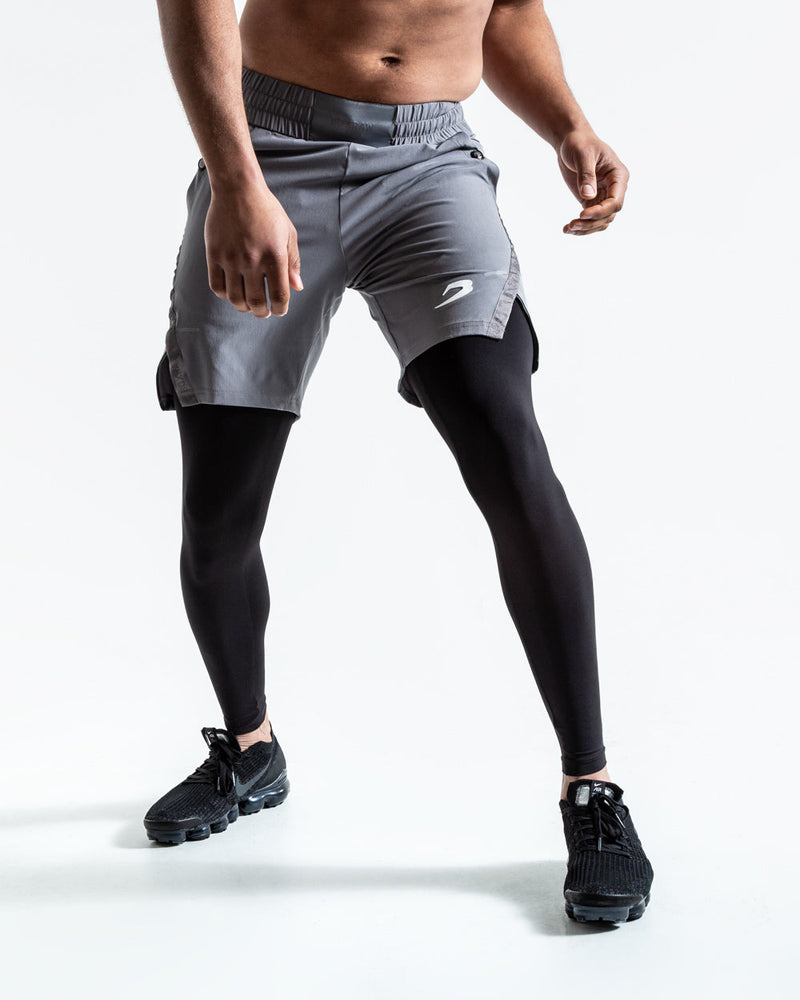 Nike Pro Tights Warm - Iron Grey/Black