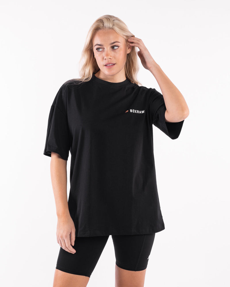 We Don't Play Boxing Oversized T-Shirt - Black