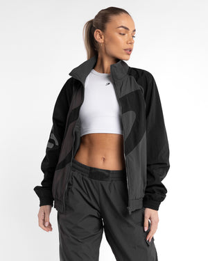 Creed III x BOXRAW Walker Track Jacket - Black/Charcoal